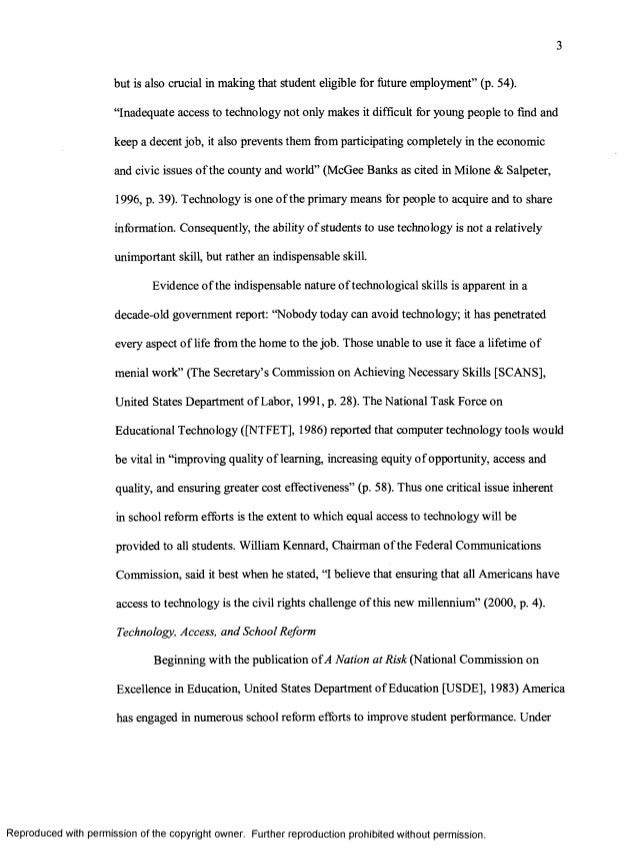 Statement of the problem effect computer technology impact of ict on teaching and learning